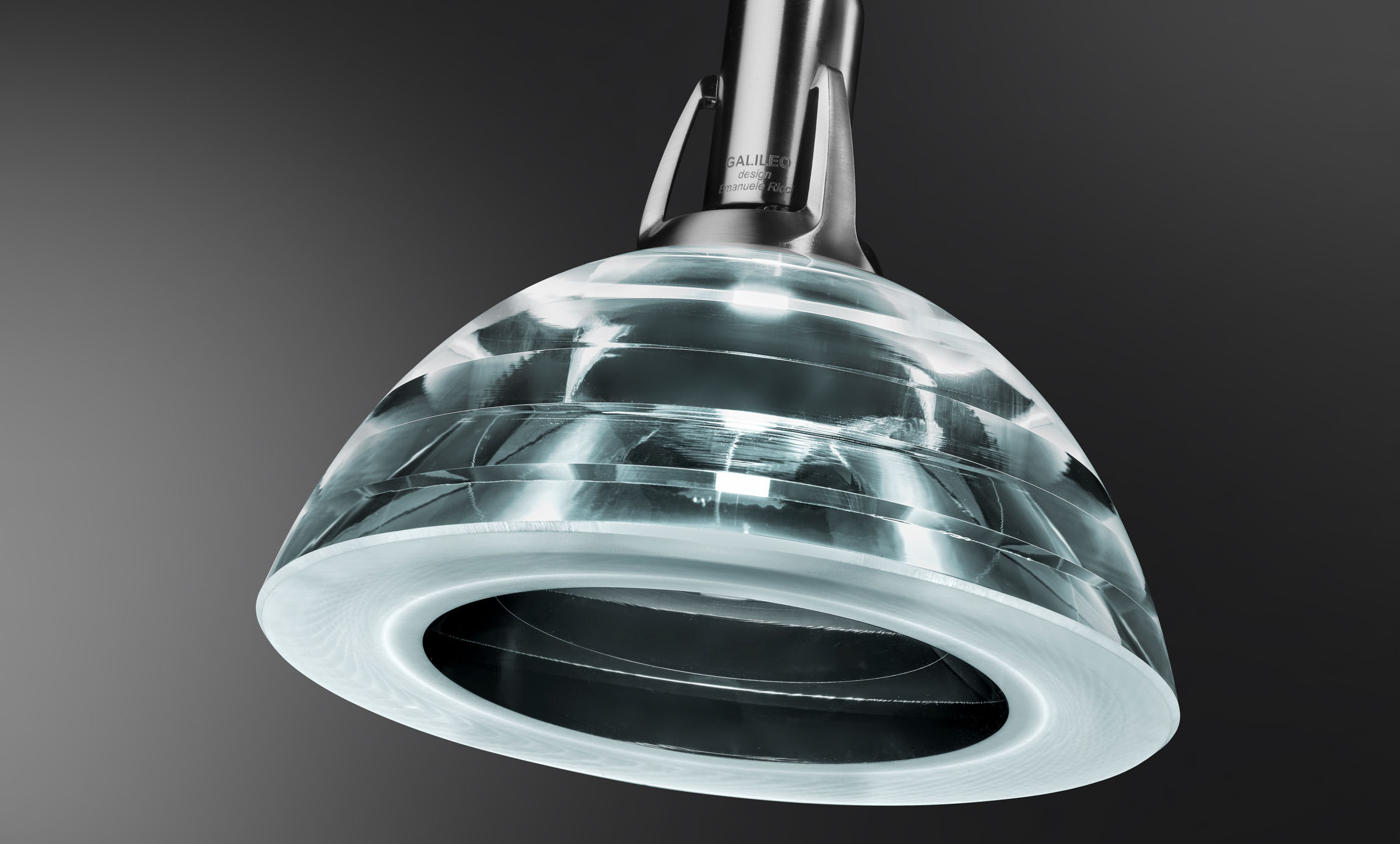 Lampada in vetro Galileo Lumina