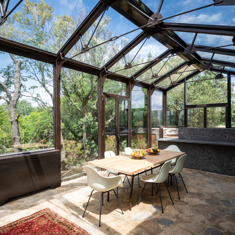 veranda in vetro