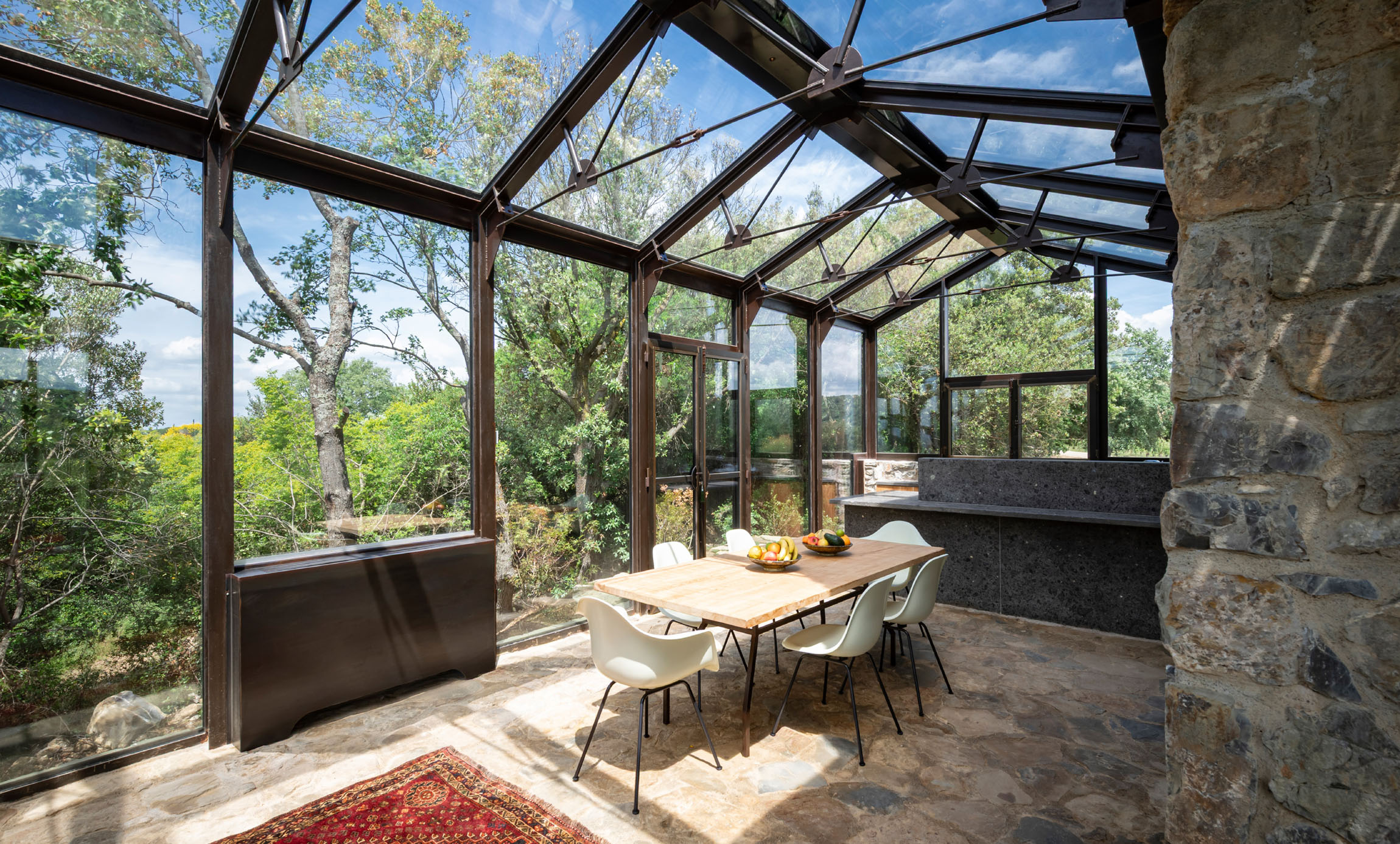 veranda in vetro