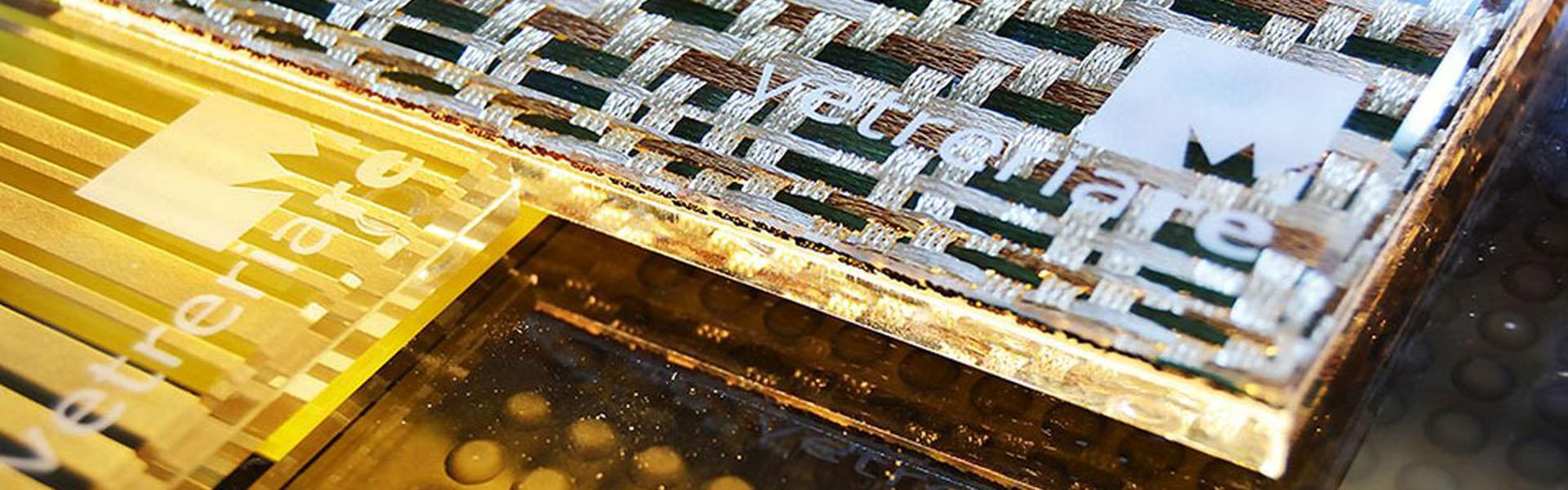 Stratifica con reti metalliche