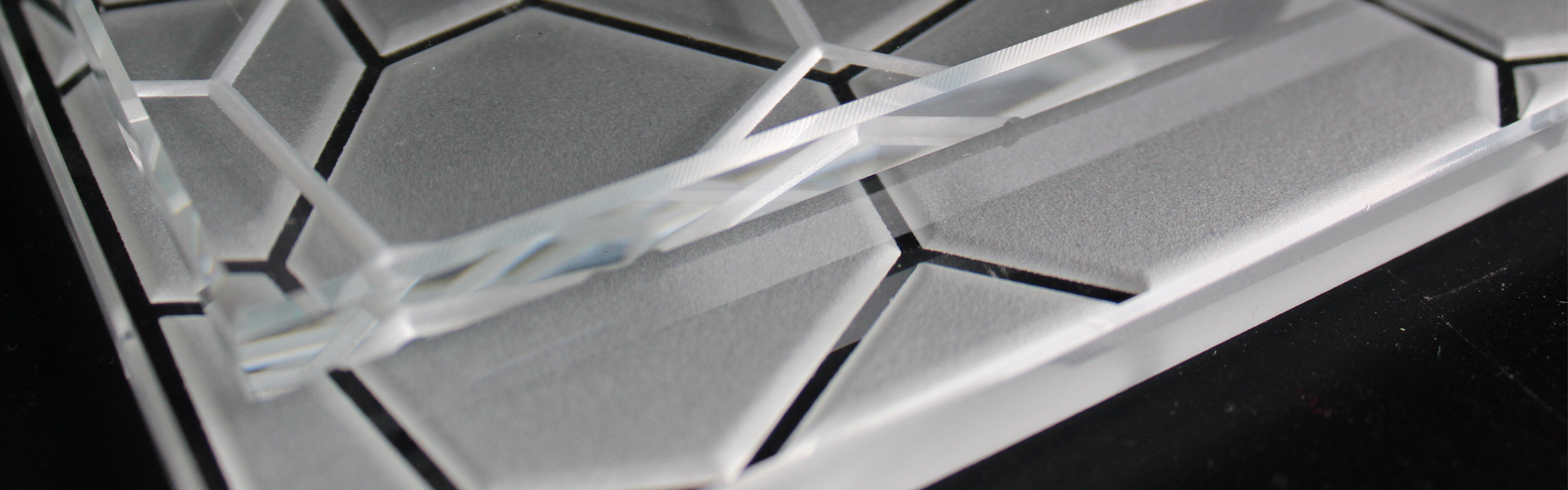 Single Side Frosted Glass