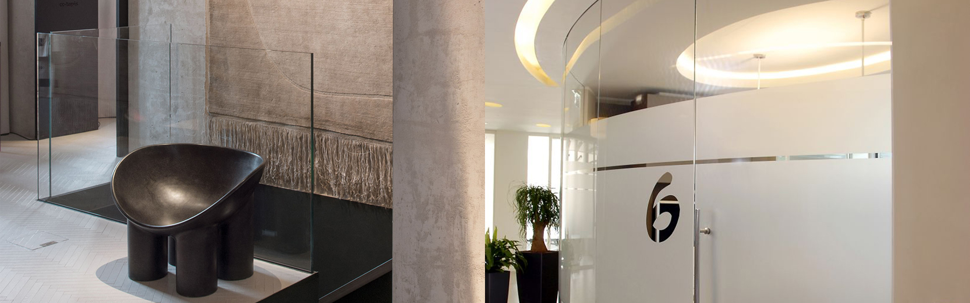 Curved Glass And Crystals