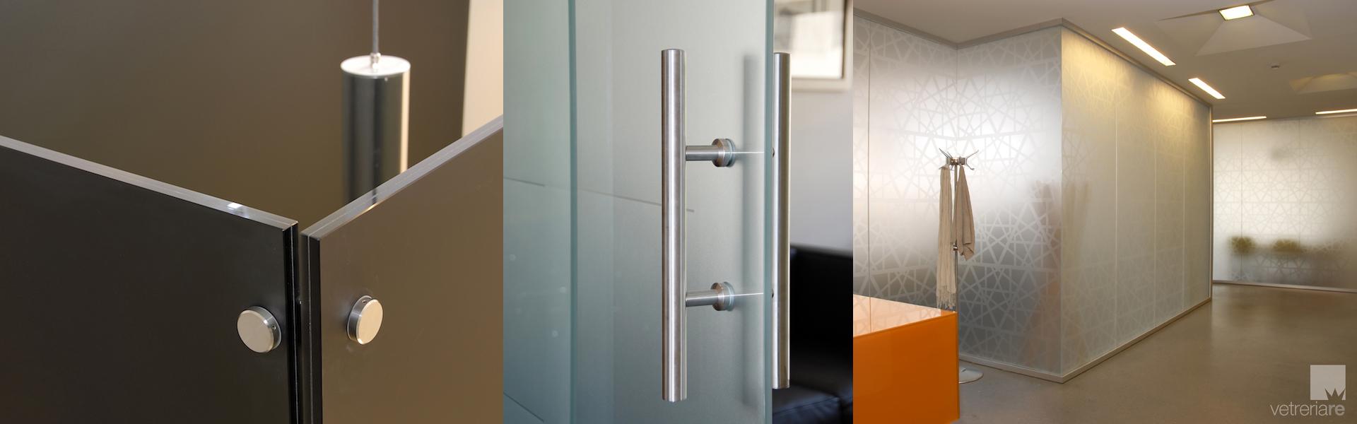 Decorated Frosted Glass